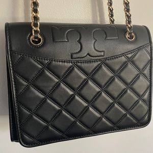 Tory Burch quilted leather convertible shoulder bag